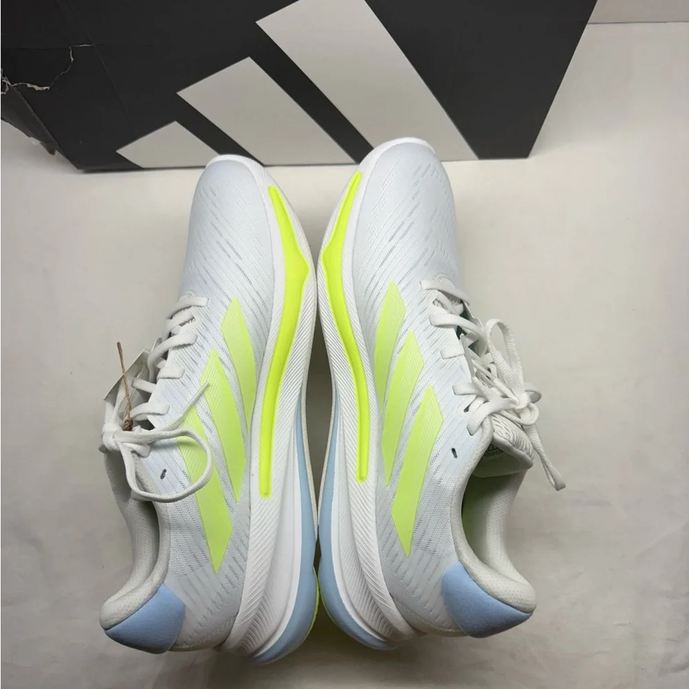 Adidas Supernova Ease M Running Shoes Men's size 11 White Silver Yellow IH0795